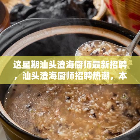 汕頭澄海廚師招聘熱潮揭秘，本周最新動(dòng)態(tài)與影響