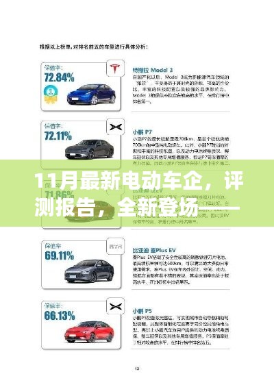 11月最新電動(dòng)車(chē)企深度解析與評(píng)測(cè)報(bào)告