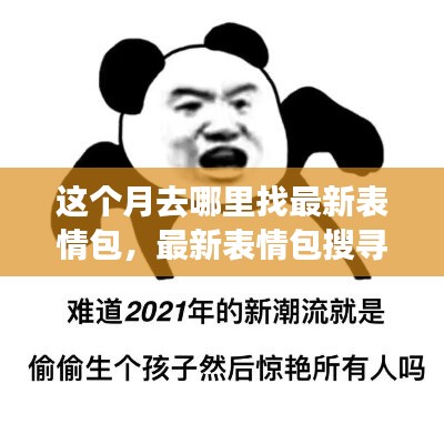 本月最新表情包搜尋指南，熱點表情一網(wǎng)打盡
