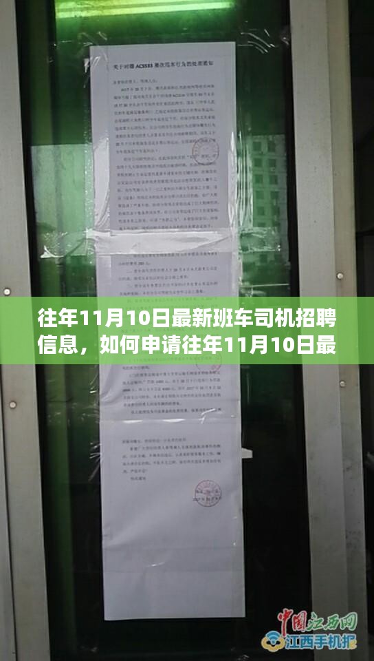 往年11月10日最新班車司機(jī)招聘信息詳解，申請指南與初學(xué)者入門攻略