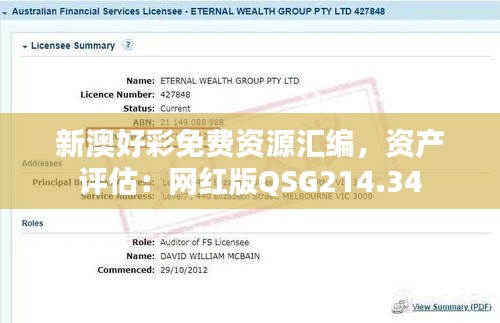 新澳好彩免費(fèi)資源匯編，資產(chǎn)評(píng)估：網(wǎng)紅版QSG214.34