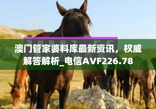 澳門管家婆料庫最新資訊，權(quán)威解答解析_電信AVF226.78