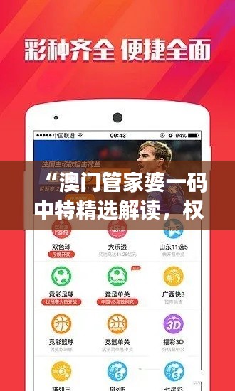 “澳門管家婆一碼中特精選解讀，權(quán)威版HRT513.31解析”