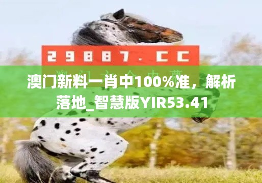 澳門新料一肖中100%準，解析落地_智慧版YIR53.41