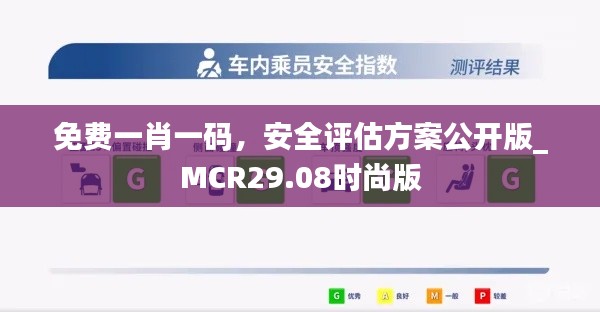免費一肖一碼，安全評估方案公開版_MCR29.08時尚版