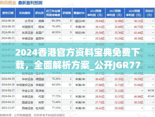 2024香港官方資料寶典免費(fèi)下載，全面解析方案_公開JGR777.83版
