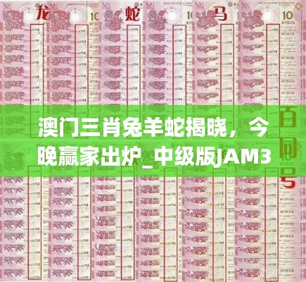 澳門三肖兔羊蛇揭曉，今晚贏家出爐_中級(jí)版JAM324.11