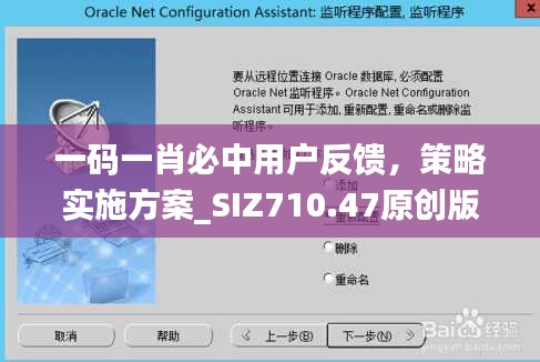 一碼一肖必中用戶反饋，策略實(shí)施方案_SIZ710.47原創(chuàng)版