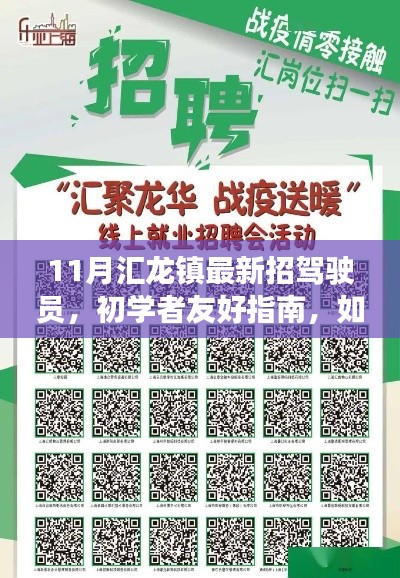匯龍鎮(zhèn)11月最新駕駛員招募指南，初學(xué)者起步，詳細(xì)步驟解析