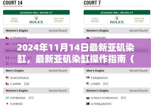 最新亞磯染缸操作指南，初學(xué)者與進階用戶適用指南（2024年11月版）