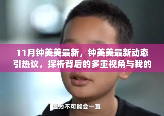 鐘美美最新動(dòng)態(tài)引熱議，多重視角下的探析與我的觀點(diǎn)分析