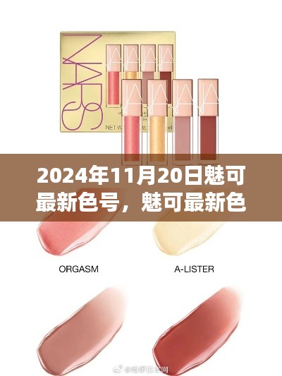 魅可最新色號選購指南，輕松打造專屬妝容，2024年11月20日精選推薦！