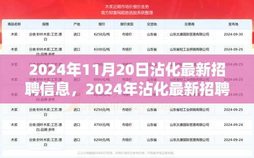 2024年沾化最新招聘信息全攻略，獲取與應(yīng)聘指南（初學(xué)者與進(jìn)階用戶必備）