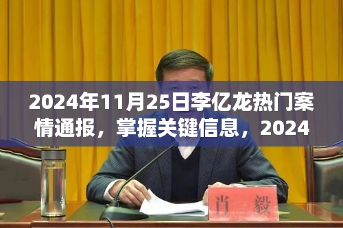 李億龍熱門案情通報(bào)，掌握關(guān)鍵信息的全程指南（2024年11月25日）