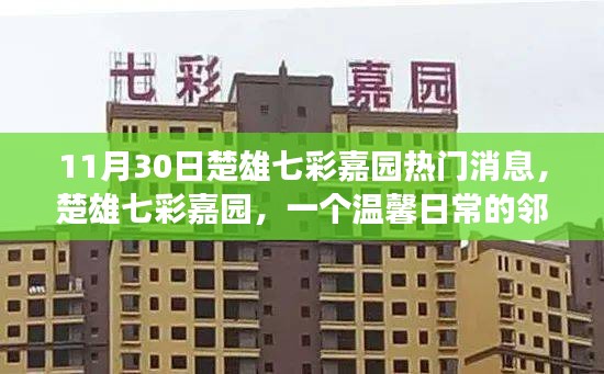 楚雄七彩嘉園鄰里故事會，溫馨日常的熱門消息