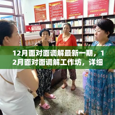 12月面對面調(diào)解工作坊，最新一期詳細步驟指南與調(diào)解策略