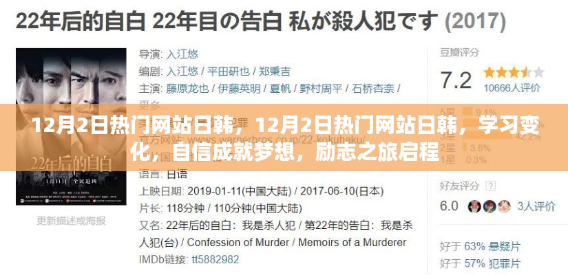 勵志之旅啟程，學習變化，自信成就夢想，探索日韓熱門網(wǎng)站的新視界