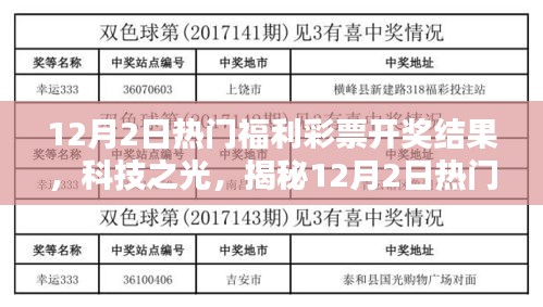 揭秘科技之光，福利彩票開獎結(jié)果揭曉，開啟未來彩票新紀(jì)元！