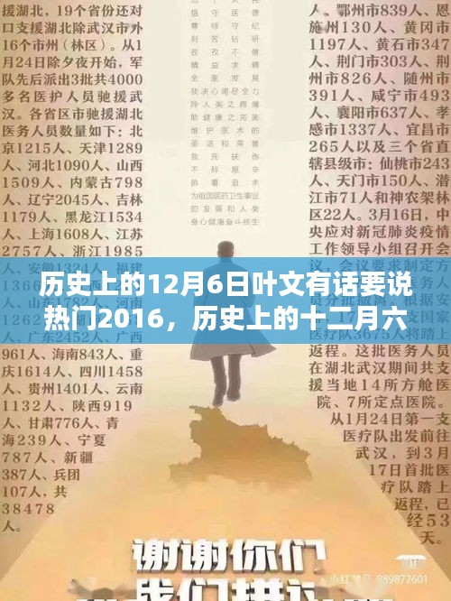 歷史上的12月6日葉文有話要說熱門2016，歷史上的十二月六日，葉文有話要說的熱門時(shí)刻——回顧2016年的重要瞬間