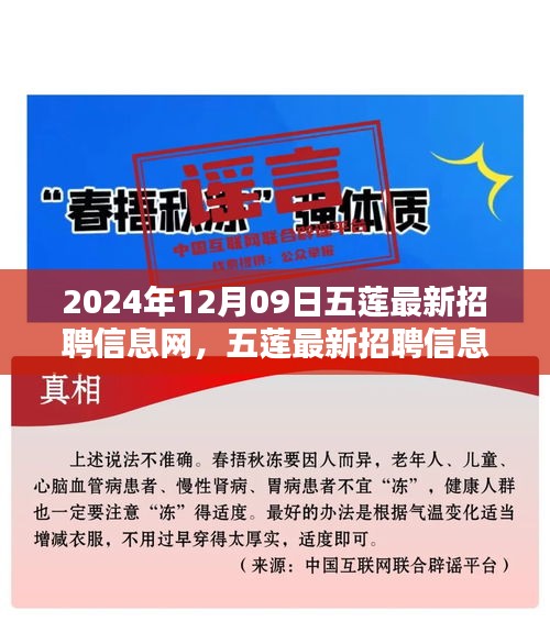五蓮最新招聘信息網(wǎng)使用指南（初學(xué)者與進階用戶適用，發(fā)布日期，2024年12月9日）