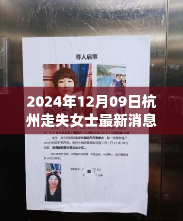 杭州失蹤女士事件最新進(jìn)展與深度分析，失蹤女士最新消息揭秘（2024年12月09日）