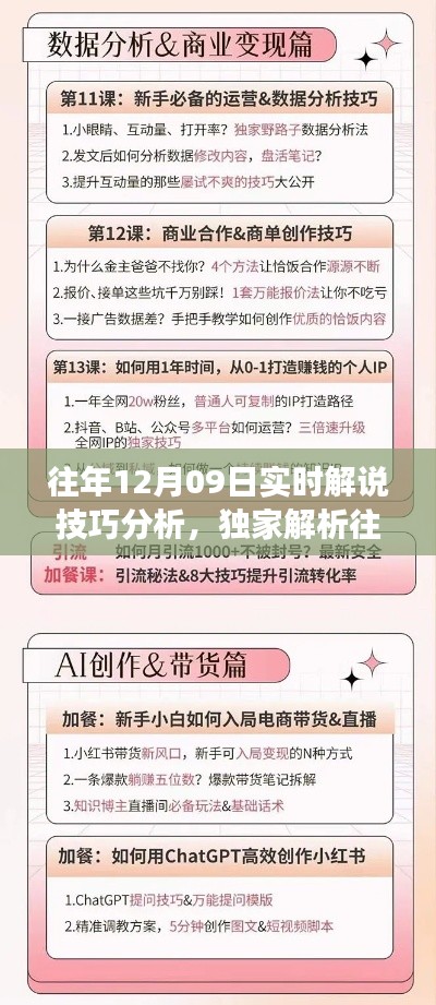 獨家解析，往年12月09日解說技巧深度剖析，小紅書助你走向成功之路！