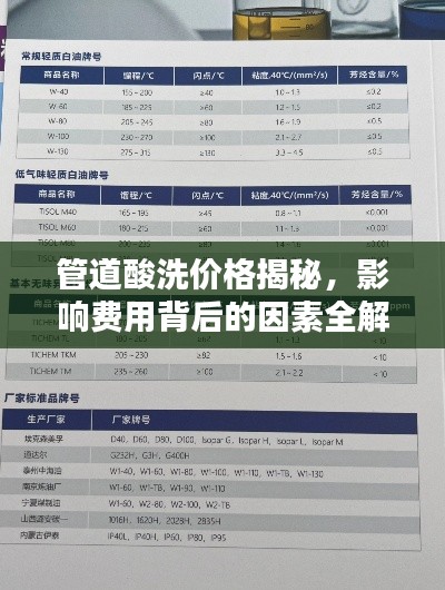 管道酸洗價(jià)格揭秘，影響費(fèi)用背后的因素全解析