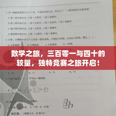 數(shù)學(xué)之旅，三百零一與四十的較量，獨(dú)特競(jìng)賽之旅開(kāi)啟！