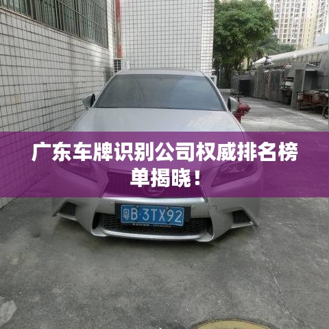 廣東車牌識別公司權(quán)威排名榜單揭曉！