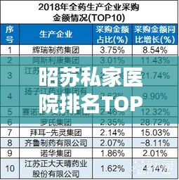 昭蘇私家醫(yī)院排名TOP10，權(quán)威榜單揭曉