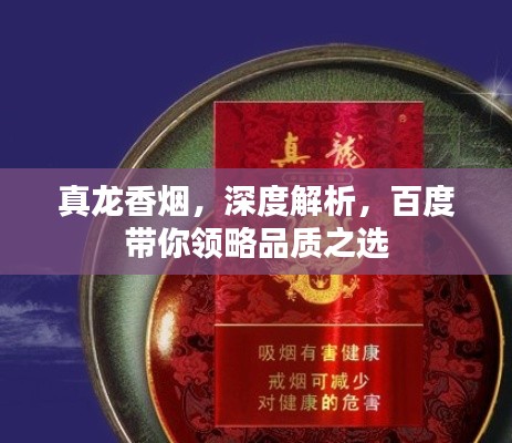真龍香煙，深度解析，百度帶你領(lǐng)略品質(zhì)之選
