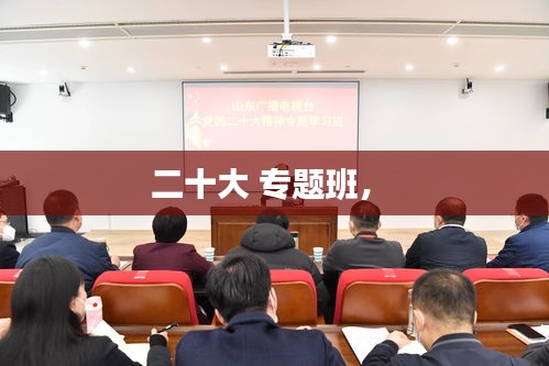 二十大 專題班， 