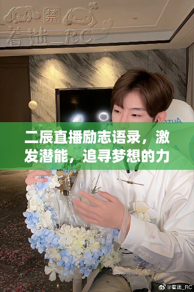 二辰直播勵(lì)志語錄，激發(fā)潛能，追尋夢(mèng)想的力量
