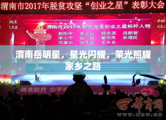 渭南岳明星，星光閃耀，榮光照耀家鄉(xiāng)之路