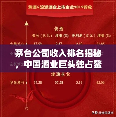 茅臺(tái)公司收入排名揭秘，中國酒業(yè)巨頭獨(dú)占鰲頭