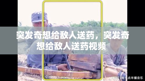突發(fā)奇想給敵人送藥，突發(fā)奇想給敵人送藥視頻 