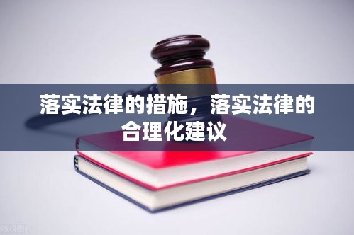 落實(shí)法律的措施，落實(shí)法律的合理化建議 