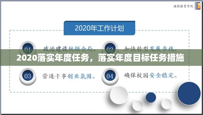 2020落實(shí)年度任務(wù)，落實(shí)年度目標(biāo)任務(wù)措施 