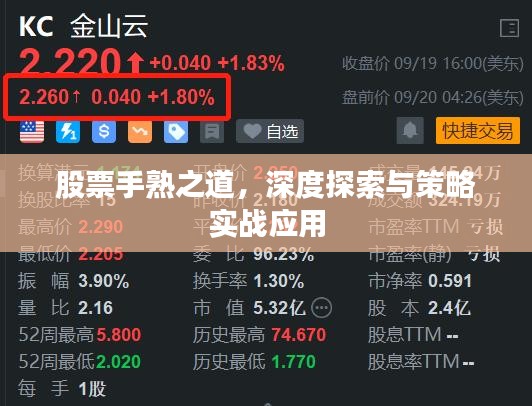 股票手熟之道，深度探索與策略實戰(zhàn)應用