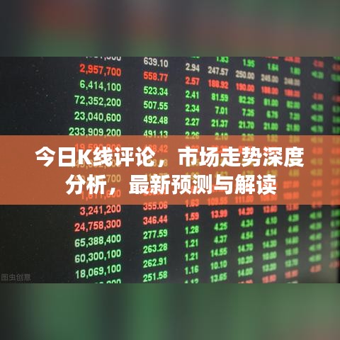 今日K線評(píng)論，市場(chǎng)走勢(shì)深度分析，最新預(yù)測(cè)與解讀