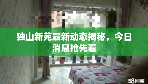 獨(dú)山新苑最新動(dòng)態(tài)揭秘，今日消息搶先看