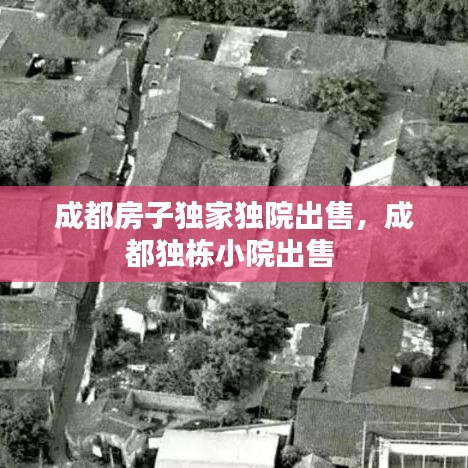 成都房子獨(dú)家獨(dú)院出售，成都獨(dú)棟小院出售 