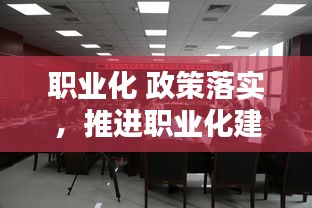 職業(yè)化 政策落實，推進職業(yè)化建設(shè) 