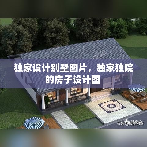 獨家設計別墅圖片，獨家獨院的房子設計圖 