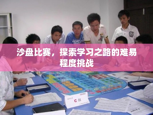 沙盤比賽，探索學(xué)習(xí)之路的難易程度挑戰(zhàn)