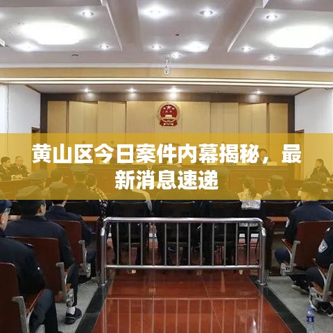 黃山區(qū)今日案件內(nèi)幕揭秘，最新消息速遞