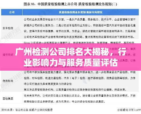 廣州檢測公司排名大揭秘，行業(yè)影響力與服務(wù)質(zhì)量評估