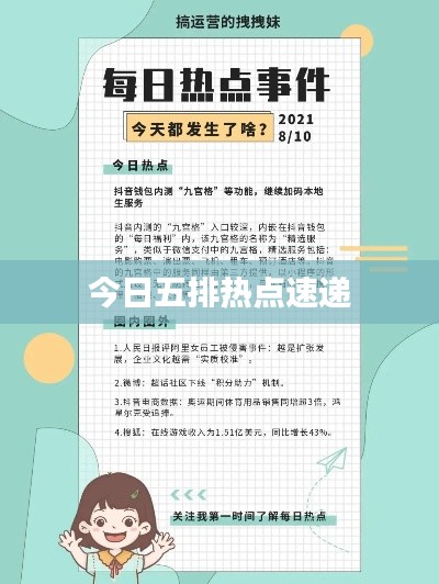 今日五排熱點(diǎn)速遞