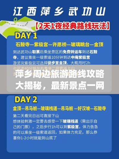 萍鄉(xiāng)周邊旅游路線攻略大揭秘，最新景點(diǎn)一網(wǎng)打盡！