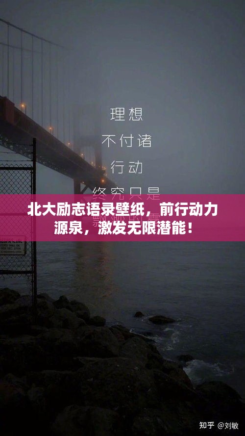 北大勵(lì)志語(yǔ)錄壁紙，前行動(dòng)力源泉，激發(fā)無(wú)限潛能！